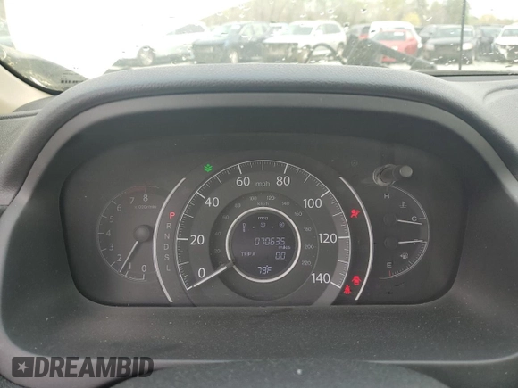 2016 Honda CR-V LX with VIN 5J6RM4H34GL119576, listed as a Copart auction lot 51467045 with 70,635 mi miles and Salvage Title. Bid and sale history available at carsss.com. Image 9.