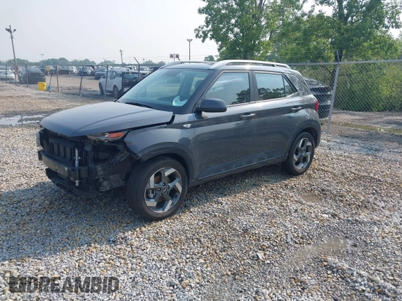 2024 Hyundai Venue Limited with VIN KMHRC8A32RU280155, listed as a IAAI auction lot 42429119 with 17,525 mi miles and . Bid and sale history available at DreamBid. Image 2.