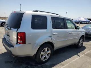2009 Honda Pilot EX-L with VIN 5FNYF48649B028206, listed as a Copart auction lot 54773965 with 167,134 mi miles and Salvage Title. Bid and sale history available at carsss.com. Image 3.