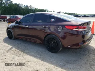 2018 Kia Optima LX with VIN 5XXGT4L35JG237750, listed as a Copart auction lot 52596245 with 89,892 mi miles and Salvage title. Bid and sale history available at DreamBid. Image 2.