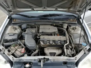 2001 Honda Civic LX with VIN JHMES16581S009607, listed as a Copart auction lot 54605255 with 0 mi miles and Clean Title. Bid and sale history available at carsss.com. Image 11.