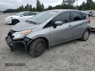 2015 Nissan Note S Plus z VIN 3N1CE2CP3FL390156, wystawiony jako Copart lot #63048535 z przebiegiem Nie podano mil oraz Szkoda całkowita • Salvage title. Historia ofert i sprzedaży dostępna na DreamBid. Obrazek 1.
