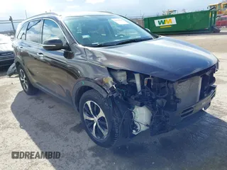 2016 Kia Sorento EX with VIN 5XYPHDA18GG039543, listed as a IAAI auction lot 42016459 with 64,121 mi miles and . Bid and sale history available at DreamBid. Image 1.