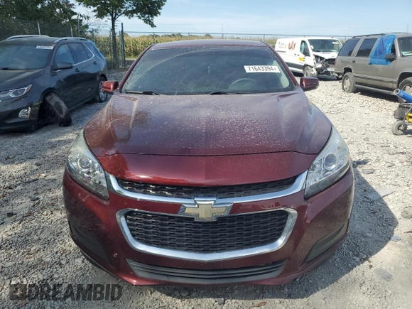 2016 Chevrolet Malibu Limited LT with VIN 1G11C5SA6GF122392, listed as a Copart auction lot 71643394 with 109,814 mi miles and Clean Title. Bid and sale history available at carsss.com. Image 5.