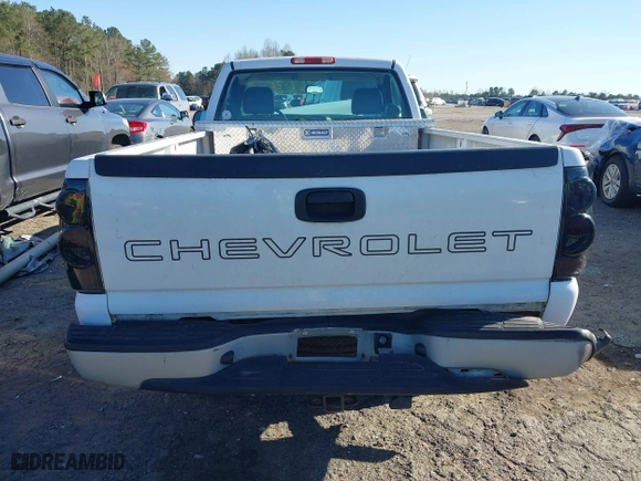 2005 Chevrolet Silverado 1500 Work Truck with VIN 1GCEC14X85Z237025, listed as a IAAI auction lot 41846828 with 101,102 mi miles. Bid and sale history available at carsss.com. Image 16.