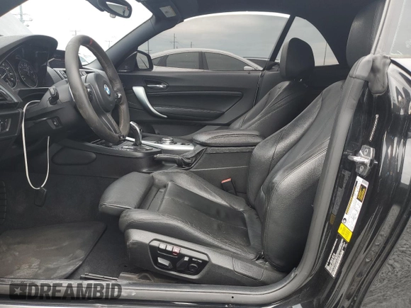 2015 BMW 2 Series M235i with VIN WBA1M1C54FV393578, listed as a Copart auction lot 88945735 with 95,713 mi miles and Salvage title. Bid and sale history available at DreamBid. Image 7.