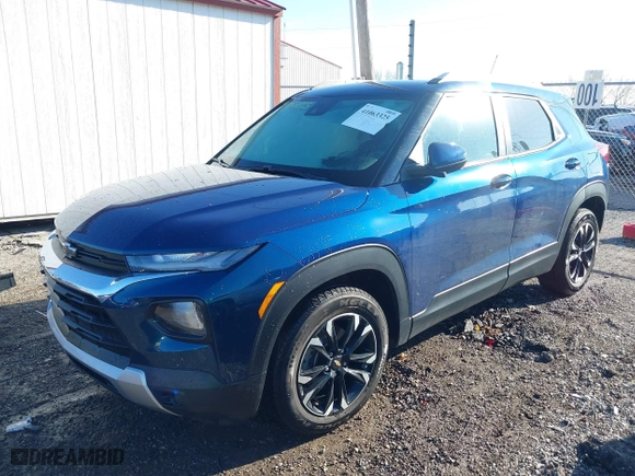 2021 Chevrolet TrailBlazer LT with VIN KL79MPS2XMB121483, listed as a IAAI auction lot 41063325 with 58,663 mi miles. Bid and sale history available at carsss.com. Image 18.