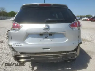 2015 Nissan Rogue SV with VIN 5N1AT2MT6FC787079, listed as a Copart auction lot 52744835 with 137,008 mi miles and Salvage Title. Bid and sale history available at DreamBid. Image 6.