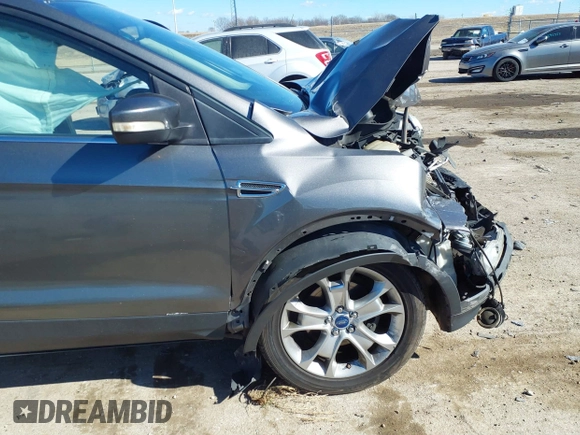 2013 Ford Escape SEL with VIN 1FMCU0HX2DUA51416, listed as a IAAI auction lot 41689474 with 140,596 mi miles and . Bid and sale history available at DreamBid. Image 6.