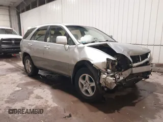 2000 Lexus RX 300 z VIN JT6HF10U5Y0141983, wystawiony jako IAAI lot #41492751 z przebiegiem 263 083 mil mil oraz . Historia ofert i sprzedaży dostępna na DreamBid. Obrazek 1.