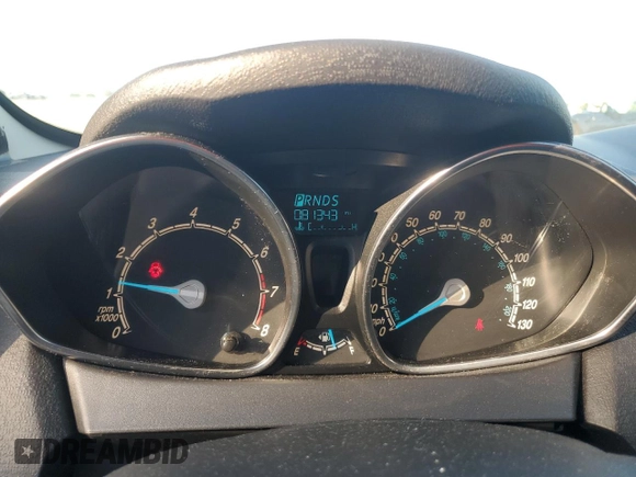 2016 Ford Fiesta SE with VIN 3FADP4BJ4GM114039, listed as a Copart auction lot 55833385 with 81,343 mi miles and Salvage Title. Bid and sale history available at DreamBid. Image 9.
