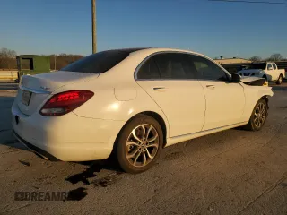 2017 Mercedes-Benz C 300 with VIN 55SWF4KB4HU212748, listed as a Copart auction lot 46835155 with 123,246 mi miles and Salvage Title. Bid and sale history available at carsss.com. Image 3.