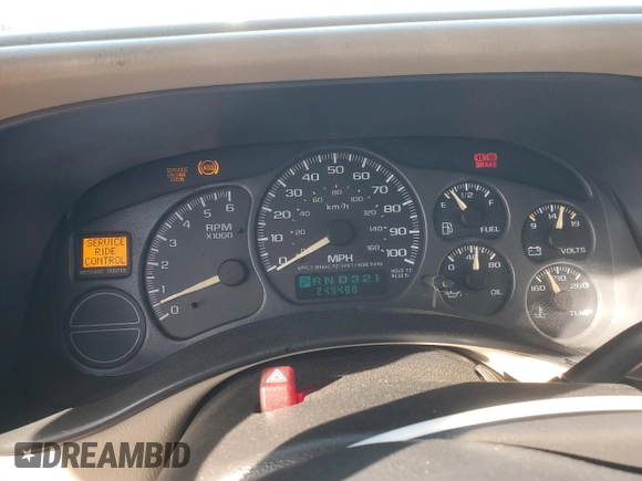 2002 Chevrolet Tahoe Z71 with VIN 1GNEK13T82R319518, listed as a Copart auction lot 43399635 with 249,488 mi miles and Salvage Title. Bid and sale history available at carsss.com. Image 9.
