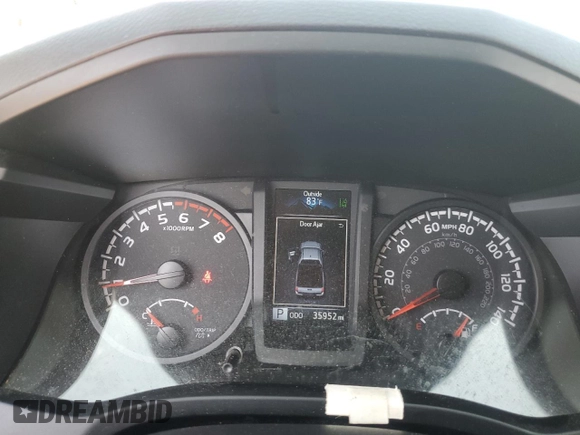 2023 Toyota Tacoma SR with VIN 3TYRX5GN5PT083003, listed as a Copart auction lot 62530125 with 35,952 mi miles and Clean title. Bid and sale history available at DreamBid. Image 9.