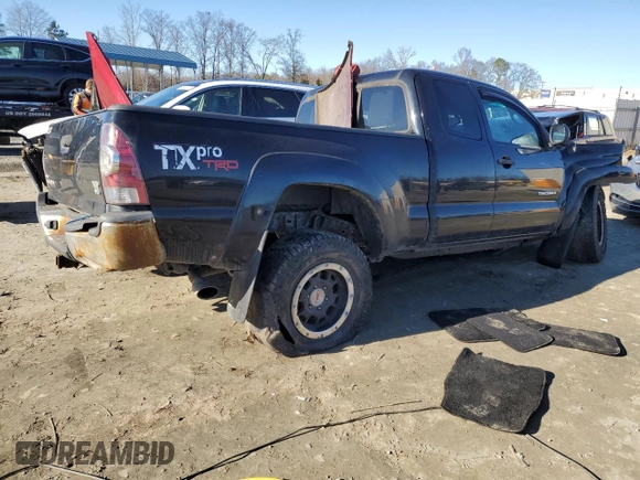 2011 Toyota Tacoma with VIN 5TFUU4EN5BX003083, listed as a Copart auction lot 87882305 with 0 mi miles and Salvage Title. Bid and sale history available at carsss.com. Image 3.