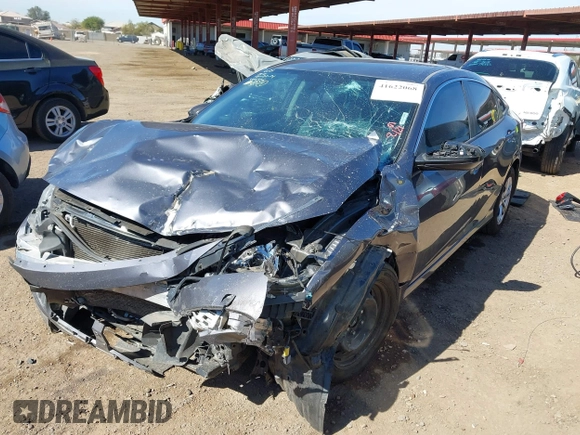 2016 Honda Civic Sedan LX with VIN 19XFC2F5XGE083440, listed as a IAAI auction lot 41622068 with 176,886 mi miles. Bid and sale history available at carsss.com. Image 16.
