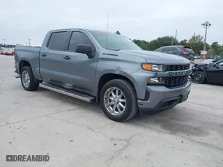 2021 Chevrolet Silverado 1500 Custom with VIN 3GCPWBEK0MG193609, listed as a IAAI auction lot 41262536 with NaN miles. Bid and sale history available at carsss.com. Image 1.