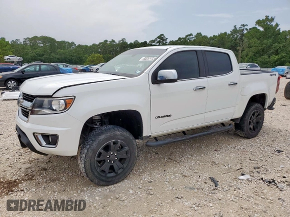 2018 Chevrolet Colorado 4WD LT z VIN 1GCGTCEN5J1189090, wystawiony jako Copart lot #63057415 z przebiegiem 87 976 mil mil oraz Szkoda całkowita • Salvage title. Historia ofert i sprzedaży dostępna na DreamBid. Obrazek 1.