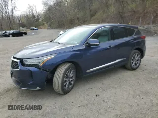 2022 Acura RDX Technology with VIN 5J8TC2H5XNL010705, listed as a Copart auction lot 53560485 with 23,734 mi miles and Salvage title. Bid and sale history available at DreamBid. Image 1.