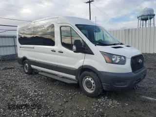 2021 Ford Transit Passenger XL with VIN 1FBAX2C82MKA73592, listed as a Copart auction lot 73312964 with 33,011 mi miles and Salvage Title. Bid and sale history available at carsss.com. Image 4.