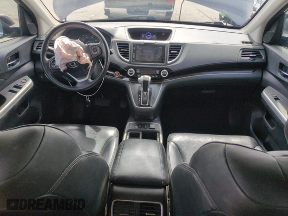 2015 Honda CR-V EX-L with VIN 2HKRM4H75FH669400, listed as a Copart auction lot 53354525 with 184,372 mi miles and Salvage Title. Bid and sale history available at carsss.com. Image 8.