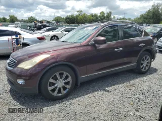 2012 Infiniti EX Journey with VIN JN1AJ0HP8CM400049, listed as a Copart auction lot 64035924 with 125,554 mi miles and Salvage title. Bid and sale history available at DreamBid. Image 1.
