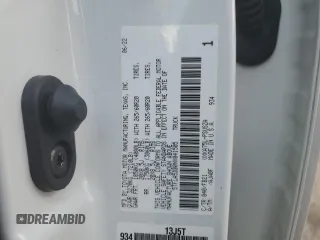 2022 Toyota Tundra SR5 with VIN 5TFLA5DB0NX041505, listed as a Copart auction lot 62826275 with 6,864 mi miles and Salvage title. Bid and sale history available at DreamBid. Image 13.