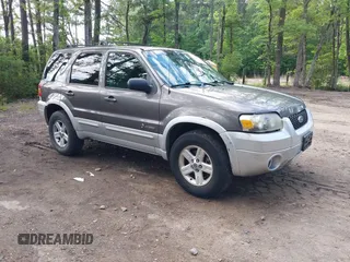 2005 Ford Escape Hybrid with VIN 1FMCU95H45KD91052, listed as a IAAI auction lot 42200393 with 304,817 mi miles and . Bid and sale history available at DreamBid. Image 1.