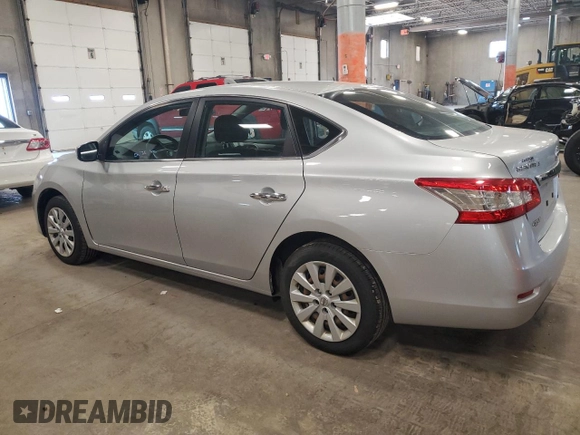 2014 Nissan Sentra SV z VIN 3N1AB7AP2EY255462, wystawiony jako Copart lot #59922945 z przebiegiem 75 860 mil mil oraz Szkoda całkowita • Salvage title. Historia ofert i sprzedaży dostępna na DreamBid. Obrazek 2.