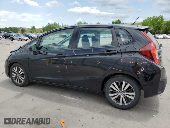 2015 Honda Fit EX-L z VIN 3HGGK5H80FM704920, wystawiony jako Copart lot #59834245 z przebiegiem 86 415 mil mil oraz Szkoda całkowita • Salvage title. Historia ofert i sprzedaży dostępna na DreamBid. Obrazek 2.