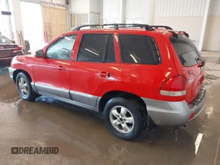 2005 Hyundai Santa Fe GLS with VIN KM8SC73E95U890509, listed as a IAAI auction lot 41726541 with 171,992 mi miles. Bid and sale history available at carsss.com. Image 3.