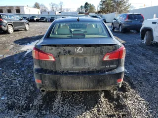 2011 Lexus IS 350 with VIN JTHCE5C21B5000537, listed as a Copart auction lot 87040664 with 200,397 mi miles and Salvage title. Bid and sale history available at DreamBid. Image 6.