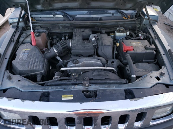 2007 Hummer H3 SUV with VIN 5GTDN13E078227404, listed as a Copart auction lot 78412944 with 155,757 mi miles and Clean Title. Bid and sale history available at carsss.com. Image 12.