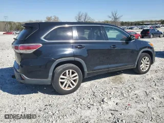 2016 Toyota Highlander LE with VIN 5TDZARFH9GS020096, listed as a Copart auction lot 50500315 with 115,157 mi miles and Clean Title. Bid and sale history available at carsss.com. Image 3.