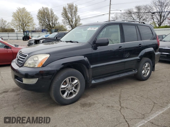 2007 Lexus GX with VIN JTJBT20X470126331, listed as a Copart auction lot 52937985 with 312,671 mi miles and Clean Title. Bid and sale history available at carsss.com. Image 1.