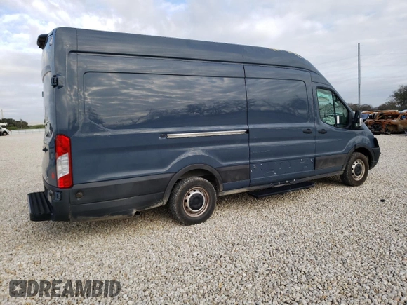 2020 Ford Transit Cargo with VIN 1FTBR3X85LKA55631, listed as a Copart auction lot 86909664 with 55,048 mi miles and Salvage Title. Bid and sale history available at carsss.com. Image 3.