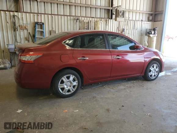 2014 Nissan Sentra S with VIN 3N1AB7AP1EY229225, listed as a Copart auction lot 51585595 with 193,577 mi miles and Salvage Title. Bid and sale history available at DreamBid. Image 3.