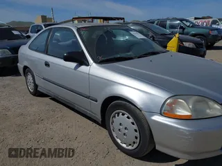 1997 Honda Civic DX with VIN 1HGEJ6220VL106203, listed as a IAAI auction lot 42098813 with 192,343 mi miles. Bid and sale history available at carsss.com. Image 12.