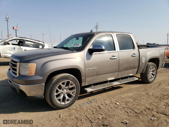 2012 GMC Sierra 1500 SLE with VIN 3GTP2VE26CG256269, listed as a Copart auction lot 75655494 with 135,392 mi miles and Salvage Title. Bid and sale history available at carsss.com. Image 1.