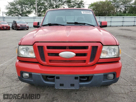 2006 Ford Ranger XLT z VIN 1FTZR45E76PA02658, wystawiony jako Copart lot #61269405 z przebiegiem 116 226 mil mil oraz Czysty tytuł • Clean title. Historia ofert i sprzedaży dostępna na DreamBid. Obrazek 5.