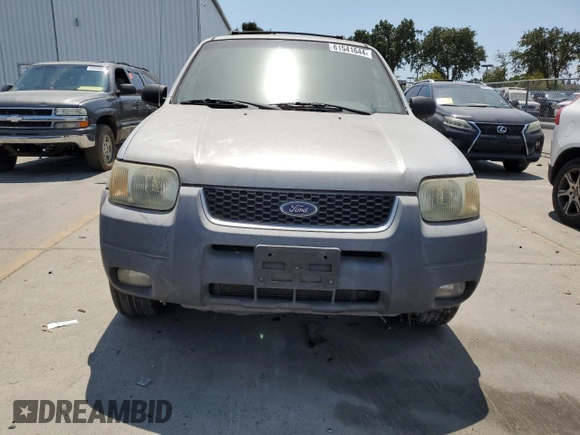 2002 Ford Escape XLT z VIN 1FMCU03152KC58829, wystawiony jako Copart lot #61541644 z przebiegiem Nie podano mil oraz Czysty tytuł • Clean title. Historia ofert i sprzedaży dostępna na DreamBid. Obrazek 5.