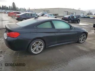 2014 BMW 4 Series 428i xDrive z VIN WBA3N9C51EF721133, wystawiony jako Copart lot #86808274 z przebiegiem Nie podano mil oraz Szkoda całkowita • Salvage title. Historia ofert i sprzedaży dostępna na DreamBid. Obrazek 3.