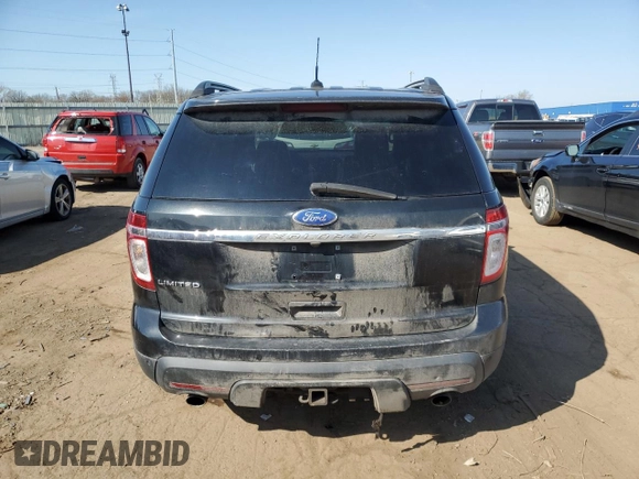 2011 Ford Explorer XLT with VIN 1FMHK8D82BGA29324, listed as a Copart auction lot 54180565 with 208,350 mi miles and Clean Title. Bid and sale history available at carsss.com. Image 6.