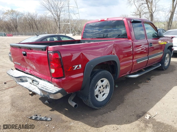2006 Chevrolet Silverado 1500 LT2 with VIN 1GCEK19B86Z174901, listed as a IAAI auction lot 41871524 with 194,885 mi miles. Bid and sale history available at carsss.com. Image 4.