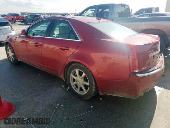 2008 Cadillac CTS AWD z VIN 1G6DS57V880156473, wystawiony jako Copart lot #53797195 z przebiegiem 175 600 mil mil oraz Szkoda całkowita • Salvage title. Historia ofert i sprzedaży dostępna na DreamBid. Obrazek 2.