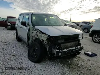 2020 Jeep Renegade Sport with VIN ZACNJBAB1LPL76670, listed as a Copart auction lot 43144075 with 91,739 mi miles and Salvage title. Bid and sale history available at DreamBid. Image 10.