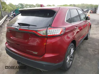 2015 Ford Edge Titanium z VIN 2FMPK3K97FBB70736, wystawiony jako IAAI lot #41998404 z przebiegiem 78 087 mil mil oraz . Historia ofert i sprzedaży dostępna na DreamBid. Obrazek 4.