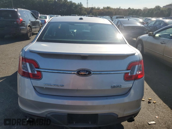 2012 Ford Taurus SHO with VIN 1FAHP2KT7CG102382, listed as a Copart auction lot 74598744 with 229,650 mi miles and Non repairable. Bid and sale history available at DreamBid. Image 6.