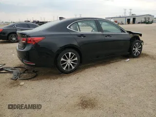 2017 Acura TLX with VIN 19UUB1F39HA004574, listed as a Copart auction lot 58844505 with 86,062 mi miles and Salvage title. Bid and sale history available at DreamBid. Image 3.