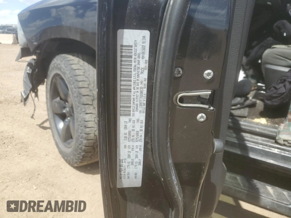 2016 Ram 1500 Express with VIN 1C6RR7FT7GS388132, listed as a Copart auction lot 53836715 with 155,711 mi miles and Clean title. Bid and sale history available at DreamBid. Image 12.
